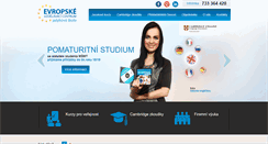 Desktop Screenshot of evcentrum.cz
